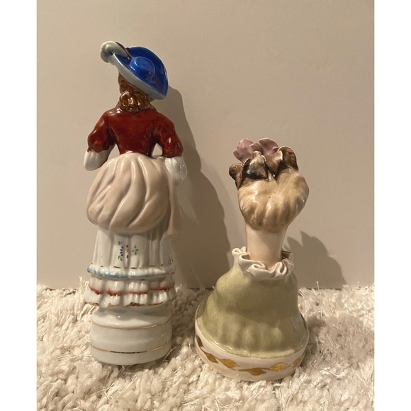 Vintage Set of Porcelain Figurines - Occupy Japan Most Likely Faded Logo - Picture 2 of 3